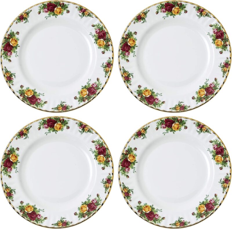 Royal Albert Old Country Roses - 27cm Plate – Set of 4