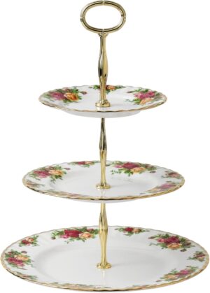 Royal Albert Old Country Roses - 3-Tier Cake Stand