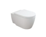 Sanitana (Portugal) Coral Wall-Mounted Rimless Toilet White