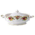 Royal Albert Old Country Roses - Covered Vegetable Dish