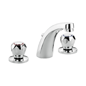 Quaranta (Italy) 098050500 Three-Hole Basin Mixer Chrome